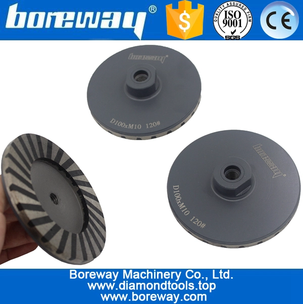 D100*M10*120# ripple segment diamond cuo grinding wheels for grinding concrete floor