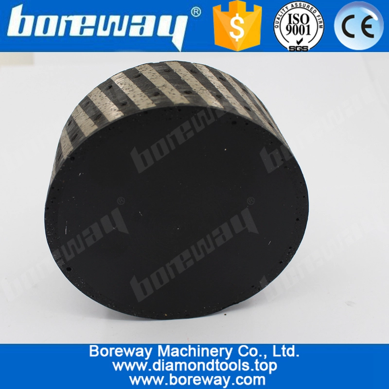 D100x45Tx5/8”-11 Diamond Drum Grinding Wheel For Stone Slab