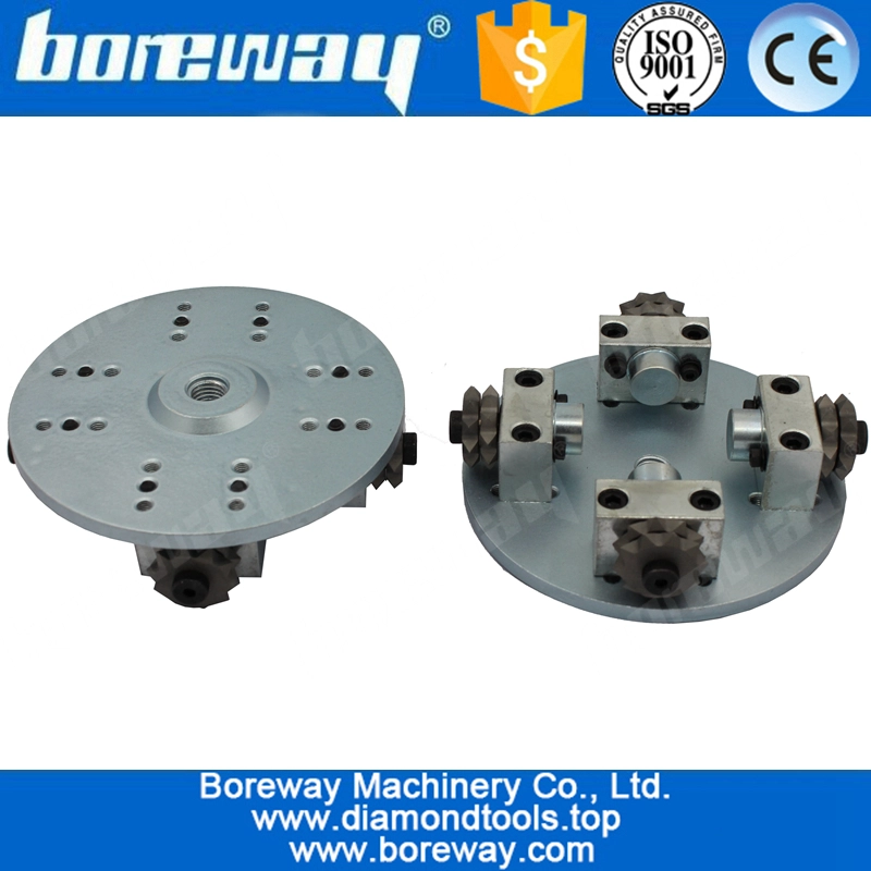 D125*4T*M14 Diamond Star Bush Hammer Plate For Litch Surface Processing
