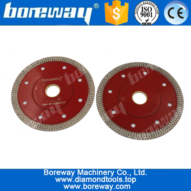 D125x2.4x10x22.23mm الرطب استخدام الماس قطع الحجر