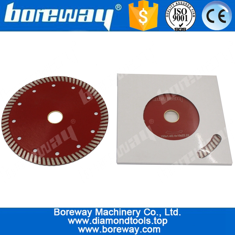 D150x2.4x10x22.23mm Sintered Diamond Wheel Cutter For Granite