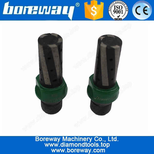 D20x40Tx1 / 2 "G Harz gefüllt Diamant Finger Bit für CNC-Maschine
