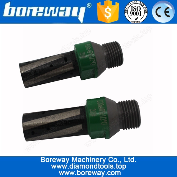 D20x40Tx1 / 2 "G Harz gefüllt Diamant Finger Bit für CNC-Maschine