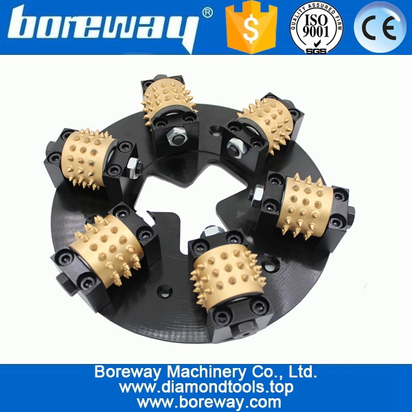 D270x6Tx45s Diamond Bush Hammer Finish para HTC Floor Grinding Machine