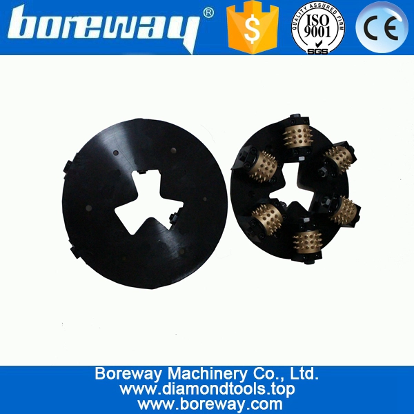 D270x6Tx45s Diamond Bush Hammer Finish para HTC Floor Grinding Machine