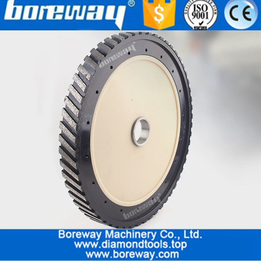 D300mm diamond silent core milling wheel with segment wide 25mm grinding granite and marble