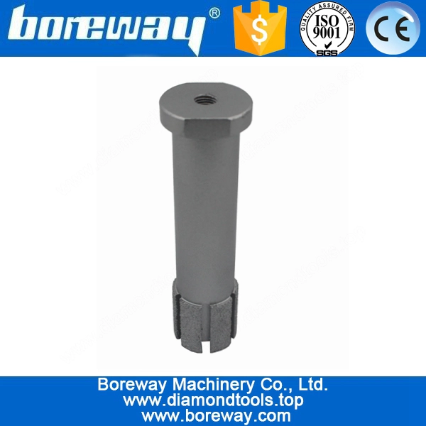 D31*125mm*M10 Diamond Vacuum Brazed Grinding Head For Stone