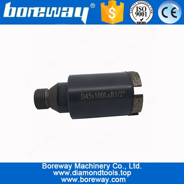 D45 * 100L * R1 / 2 "G Diamante Giamante BIT per la pietra