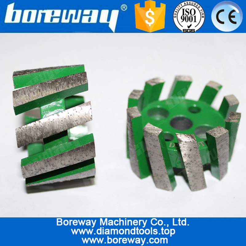 D50*30T*10H diamond heavy duty stubbing wheel without adapter