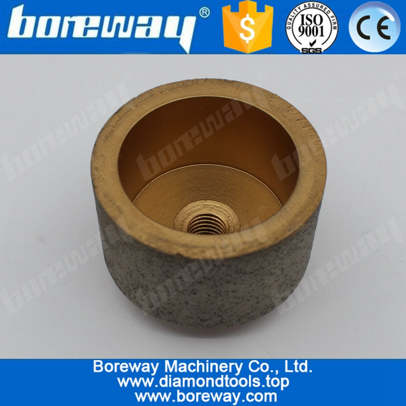 D75 * 45T * 5/8 "-11 kontinuierliche Stein Diamantschleifscheibe