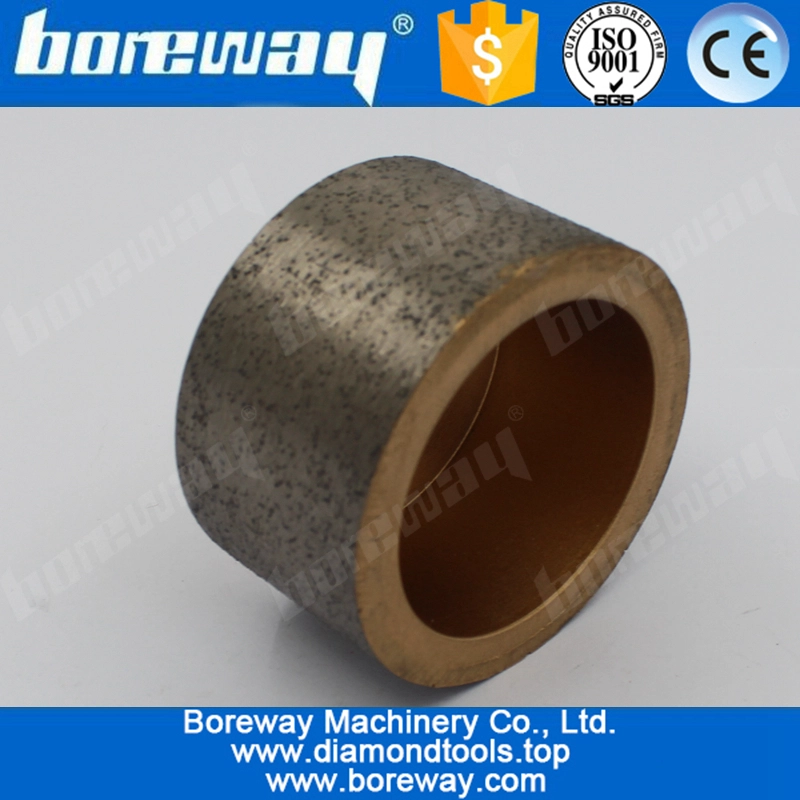 D75 * 45T * 5/8 "-11 kontinuierliche Stein Diamantschleifscheibe