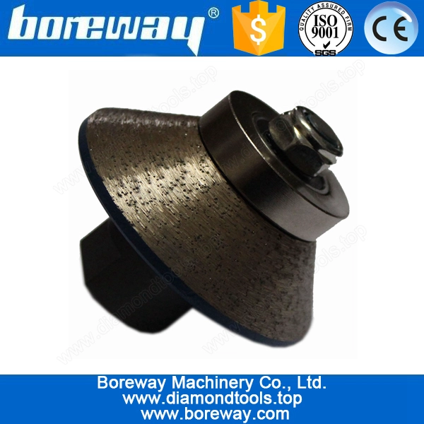Extension portative de peu de routeur de diamant de D75 * E20 * 5/8 "-11 pour la pierre
