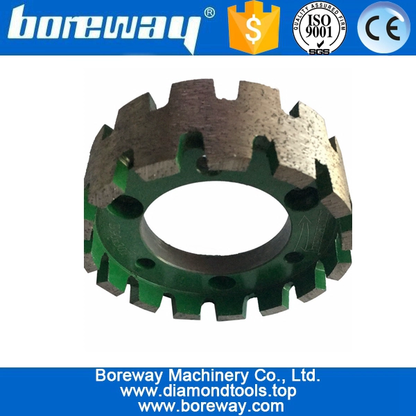 D90x30Tx50H Diamond Super Duty Stubbing Wheel For Marble Sink Hole