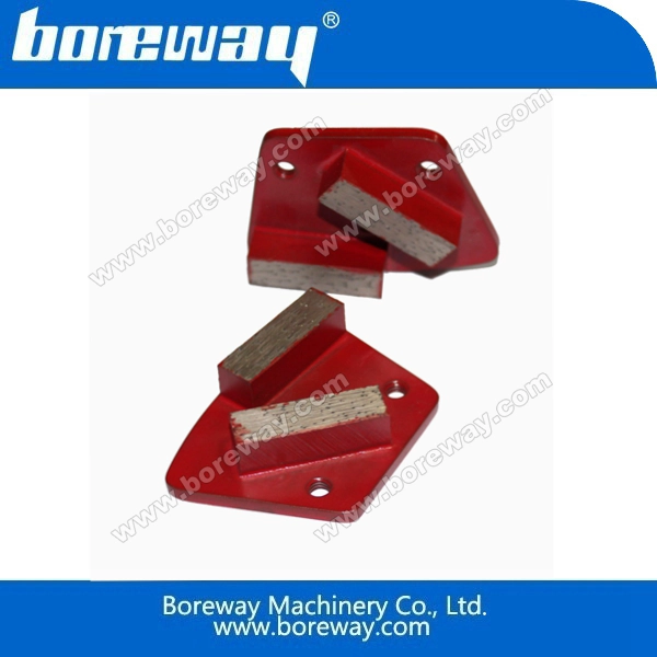 Diamond grinding pad for Redi Lock Holder-2 Bar Segment