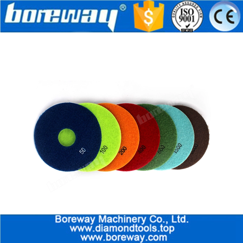 Diamond Dry Use Polishing Pad for Concrete Ceramic Grinding Exports the European and American market