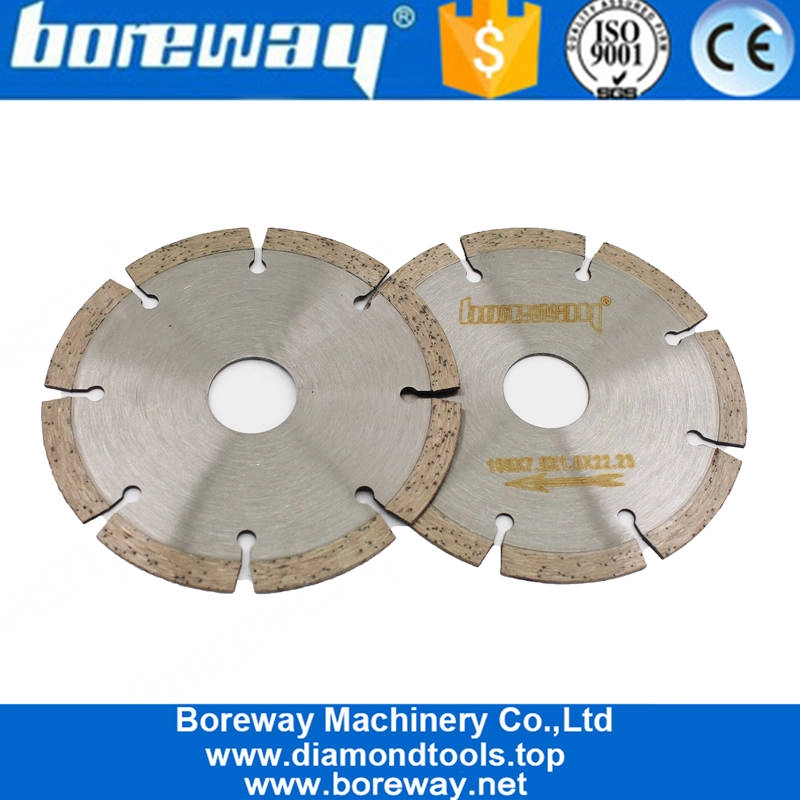 Diamond Key Slot Cutter Wheel 5 Zoll 125 mm Boreway Kleine Sägeblattscheibe für Stein