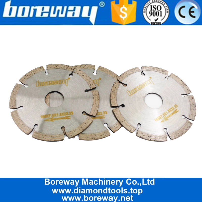 Diamond Key Slot Cutter Wheel 5 Zoll 125 mm Boreway Kleine Sägeblattscheibe für Stein