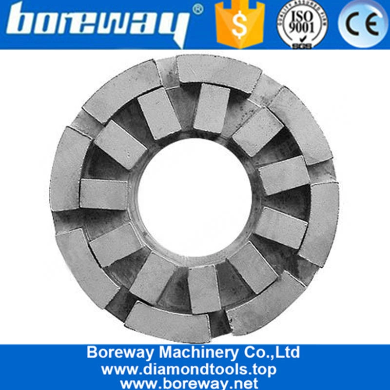 Diamond Sinter Round Satellite Cup Wheel Diamond Grinding Tool Abrasive Disc Polishing Head For Calibration Slab And Tile