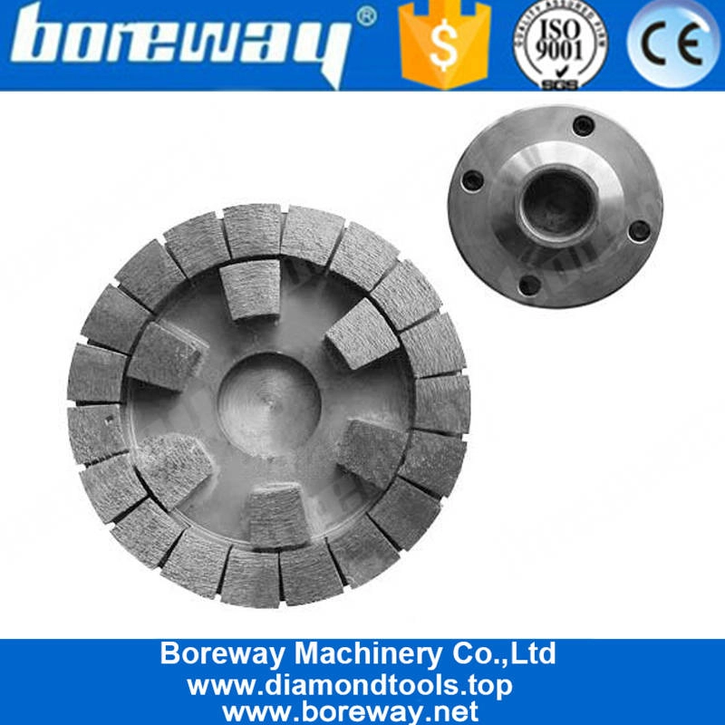 Diamond Sinter Round Satellite Cup Wheel Diamond Grinding Tool Abrasive Disc Polishing Head For Calibration Slab And Tile