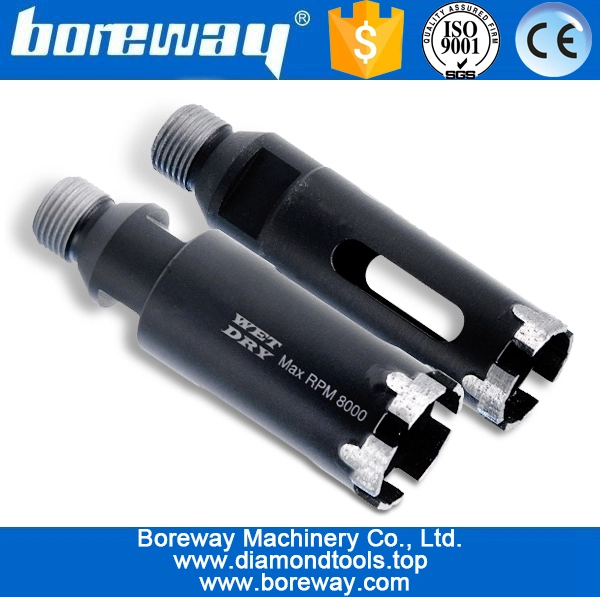 Diamond drill bits for construction