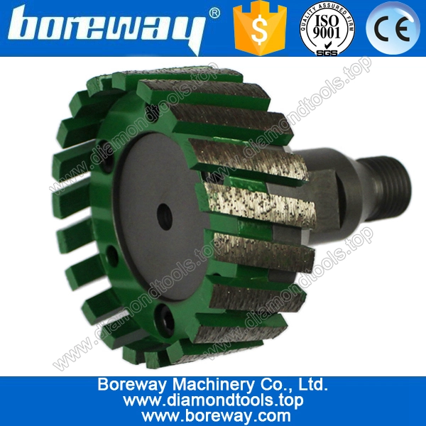 Diamante roda stubbing para pedra