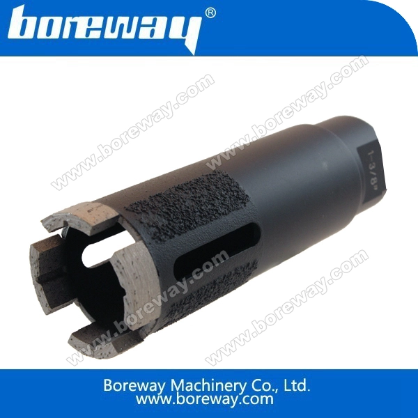 Diamond turbo segmented core drill bit