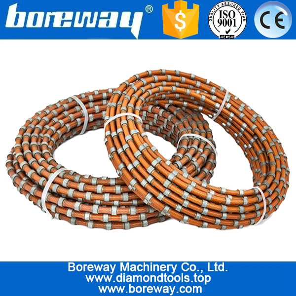 Diamond wire saw for stone quarry and block