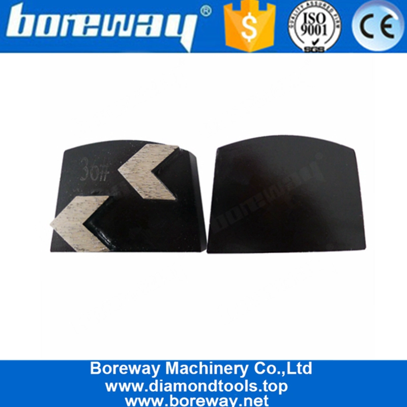 Double Arrow Segments Lavina Diamond Grinding Disc For Concrete Terrazzo Floor