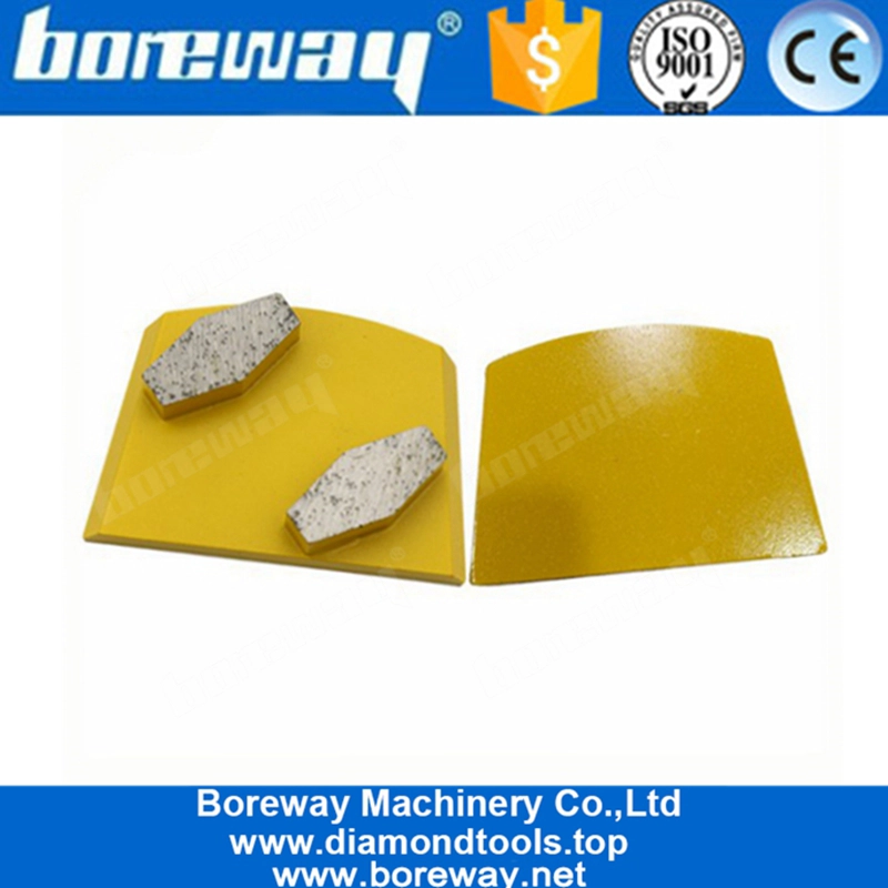 Double Segments Top Quality Lavina Diamond Concrete Grinding Block For Stone And Concrete
