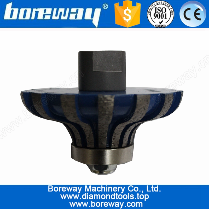 F30 * D100 * 5/8 "-11 الماس مجزأة تينون راوتر بت للجرانيت