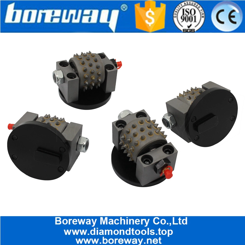 Suministro de fábrica Husqvarna Redi-Lock Bush Hammer Roller para molienda de superficie de concreto de piedra