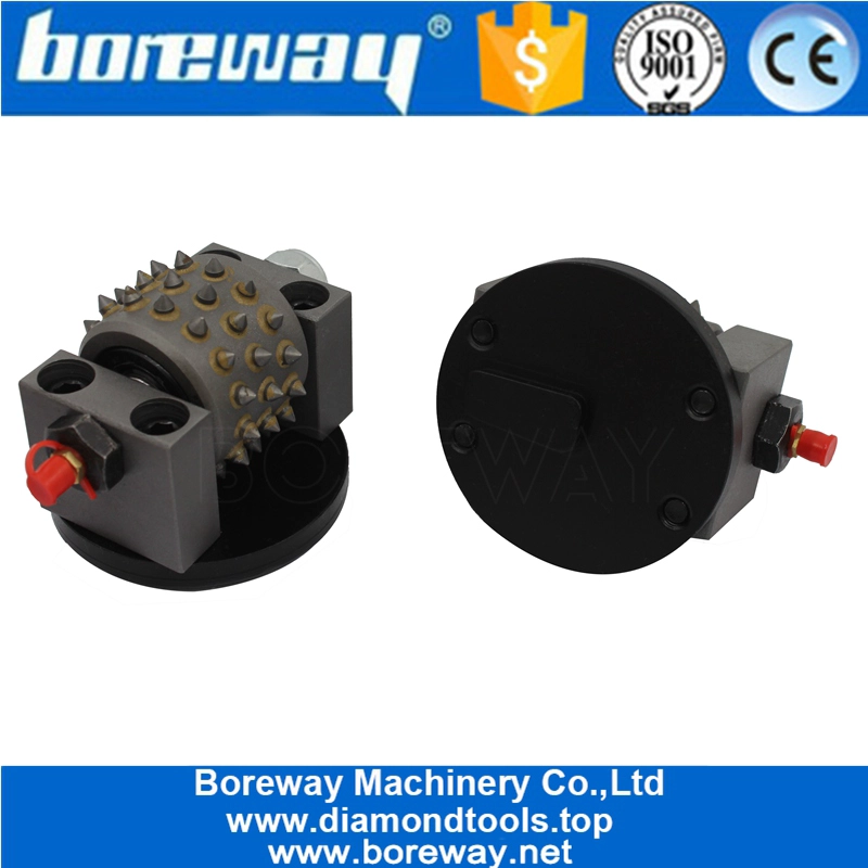 Suministro de fábrica Husqvarna Redi-Lock Bush Hammer Roller para molienda de superficie de concreto de piedra