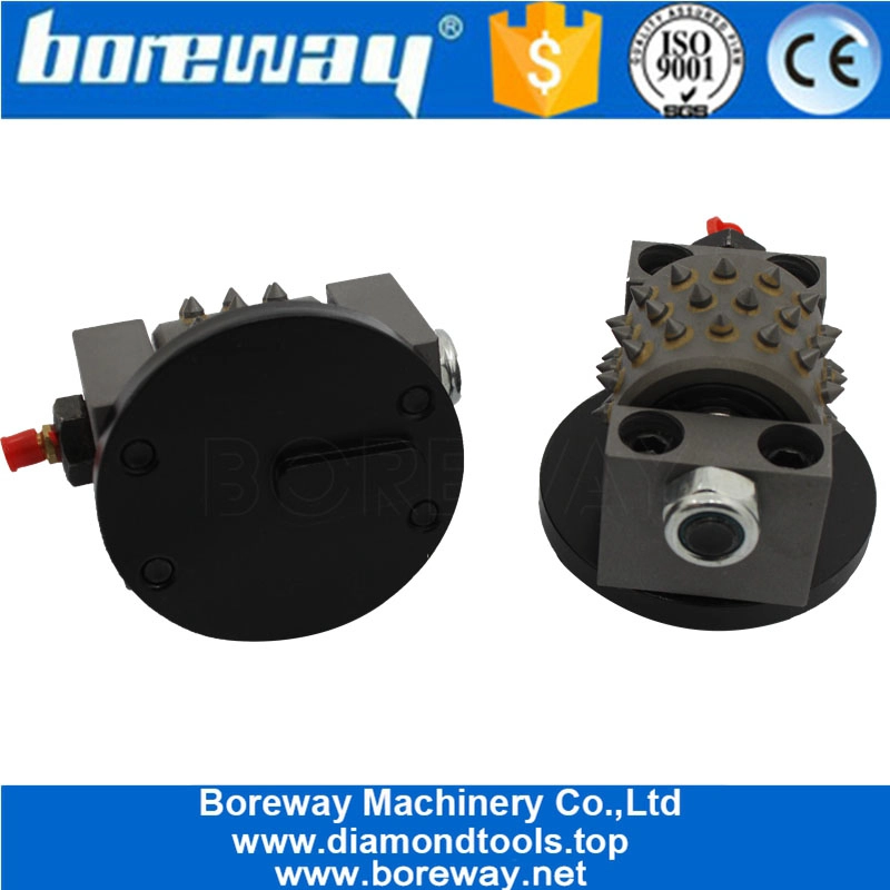 Suministro de fábrica Husqvarna Redi-Lock Bush Hammer Roller para molienda de superficie de concreto de piedra