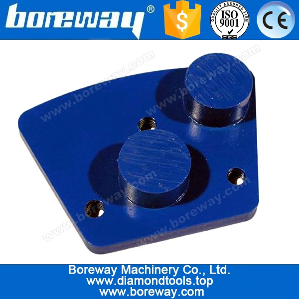 Boden-Maschine Doppel Runde Metall gebunden Bolt-on Fitting Trapezdiamantflügelsegment