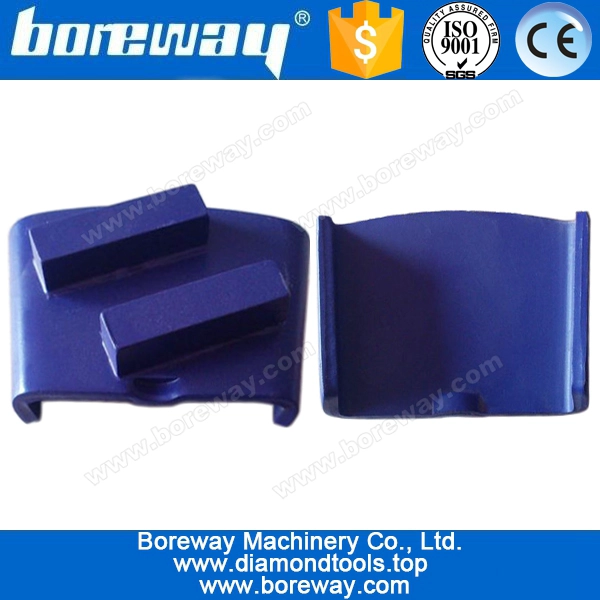 Floor Machine Double Square Diamond Segment with HTC Series Adapter
