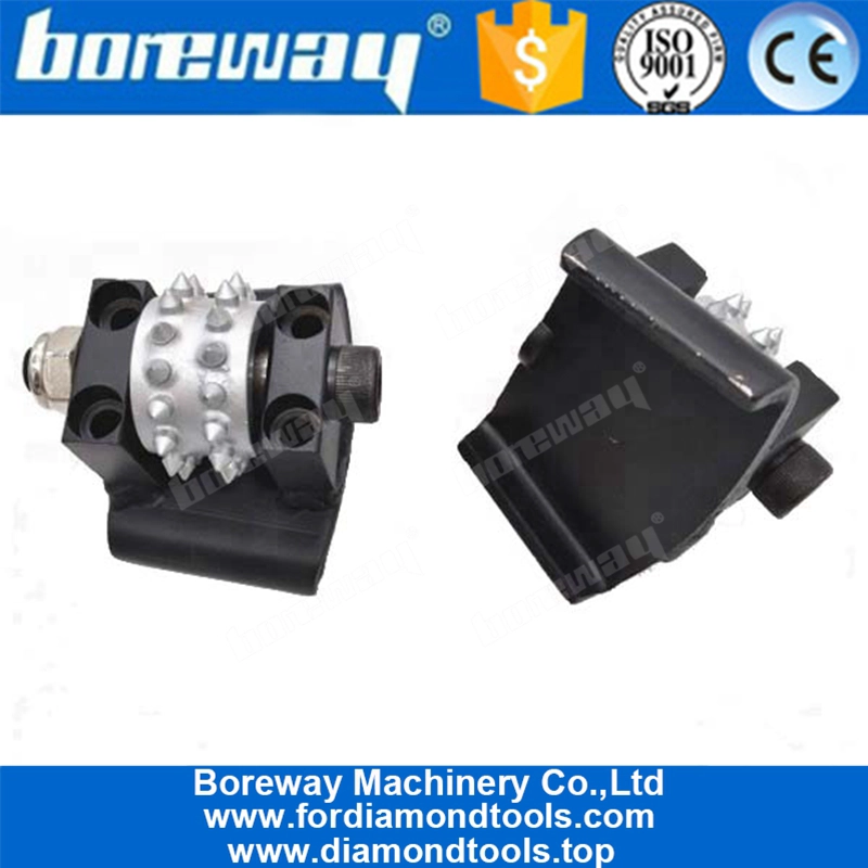 HTC 30 Pins Bush Hammer Roller With Support