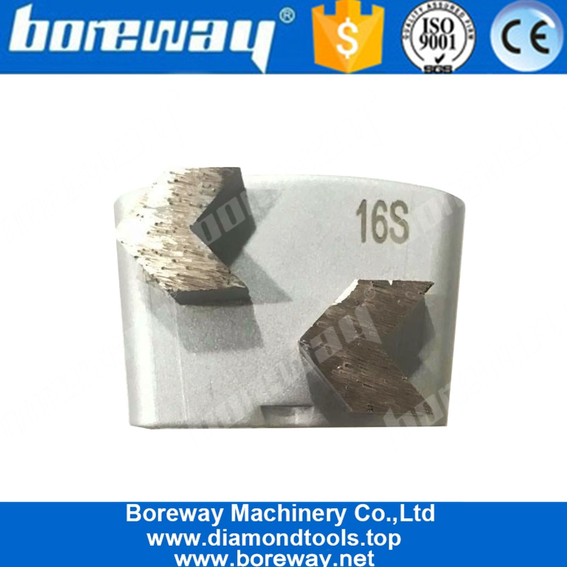HTC Double Arrow Segment Grinding Pad For Stone Grinding