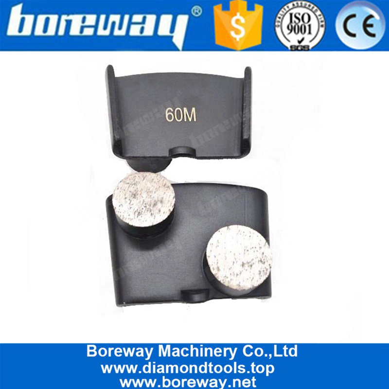 HTC Double Round Diamond Betonschleifen Polierschuhe Pad