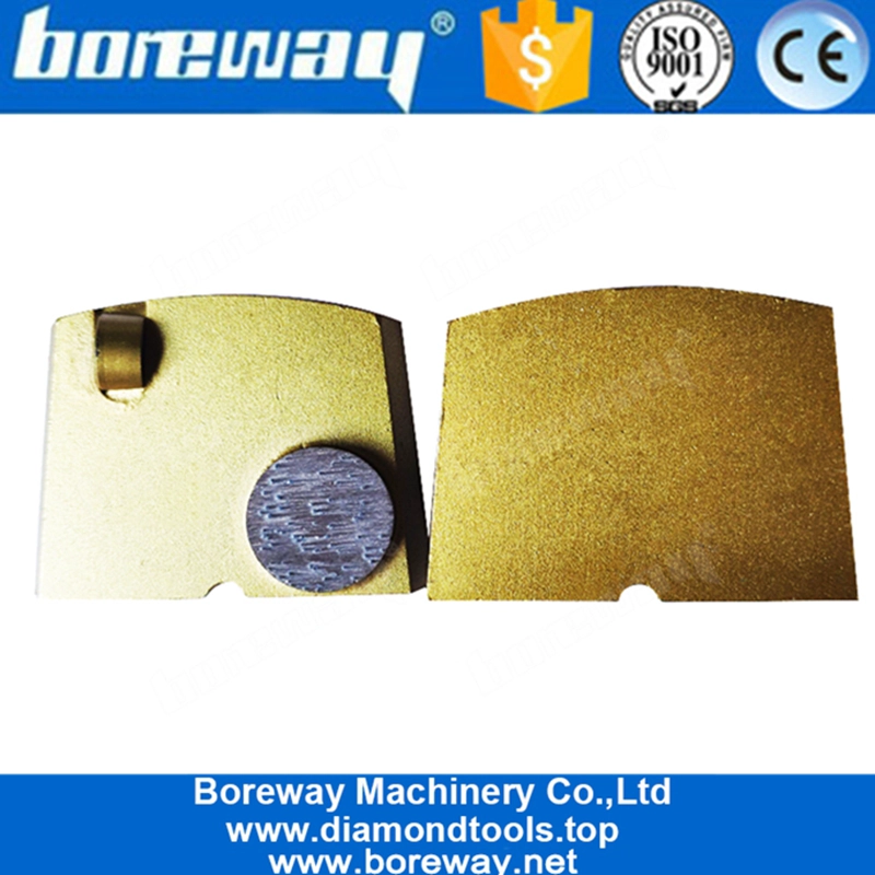 Meio PCD Lavina Quick Lock concreto diamante moagem sapatos para remoção de cola Epoxy mástique