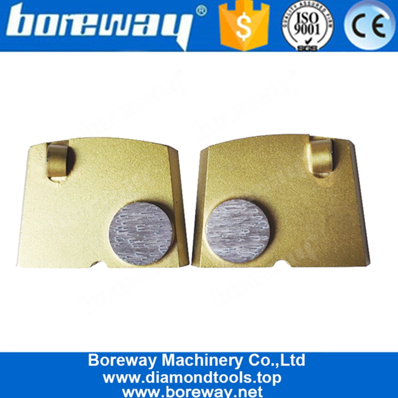 Meio PCD Lavina Quick Lock concreto diamante moagem sapatos para remoção de cola Epoxy mástique