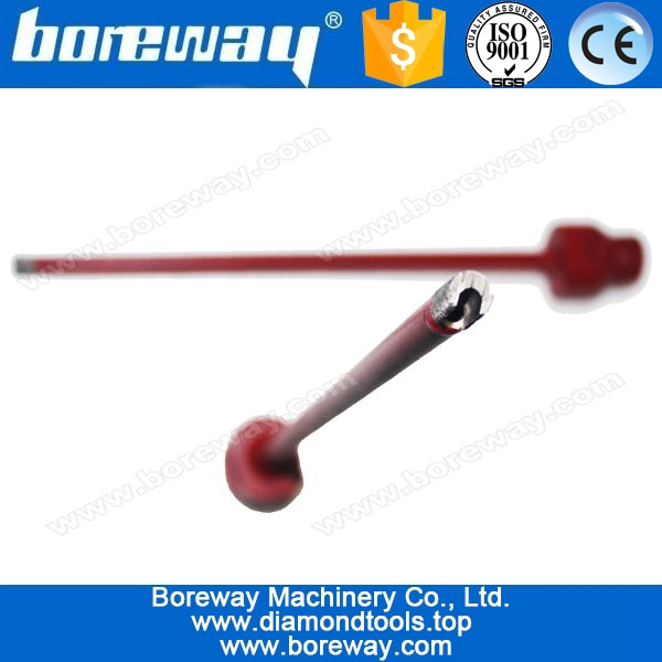 Heavy Duty 1/2"Gas Adapter Long Depth Small Diameter Diamond Cutting Bit