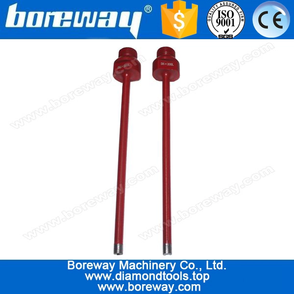 Heavy Duty 1/2"Gas Adapter Long Depth Small Diameter Diamond Cutting Bit