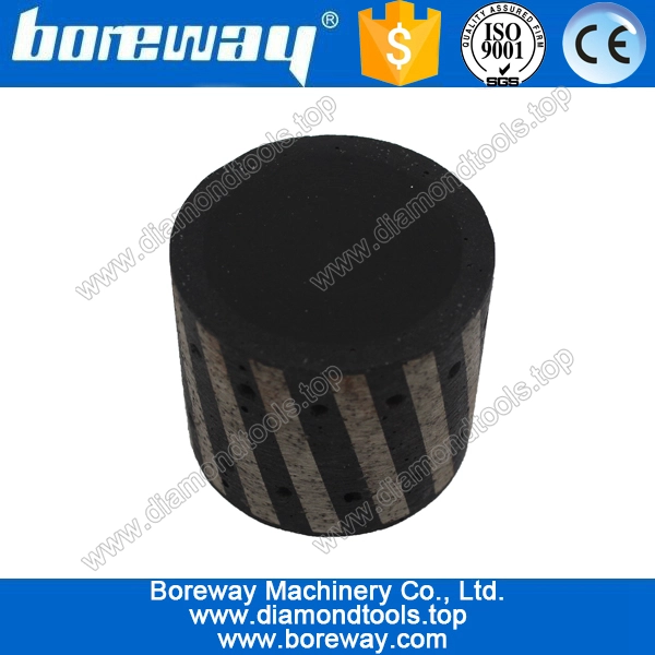 High quality D50*45T*M14 resin filled diamond drum grinding and polishing wheels