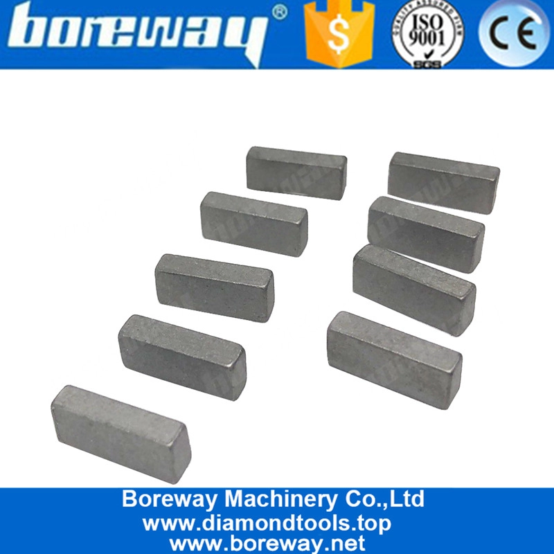 Hot Pressed Diamond Tips Cutting Segment For Marble Granite Reinforce Concrete Boreway Manufacturer
