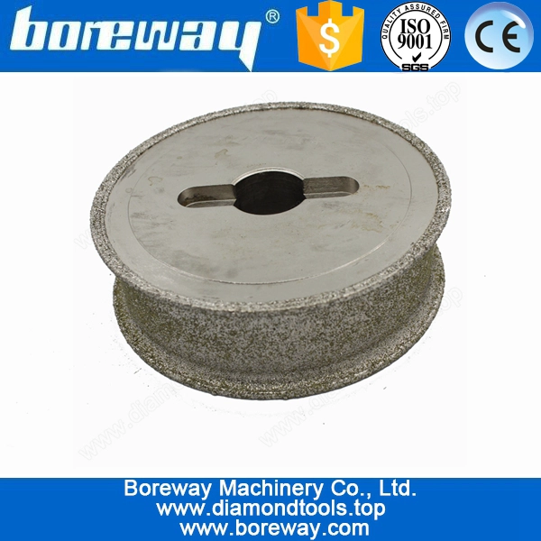 Hot Sell 40# Electroplated CNC Diamond Profiling Grinding Wheel For Stone