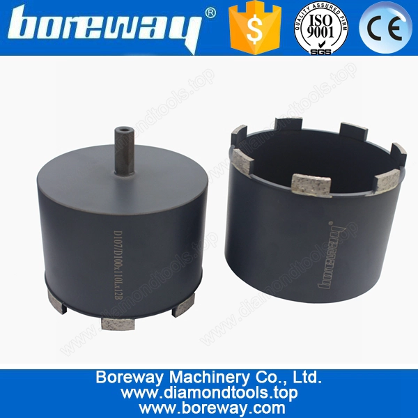Hot Sell Diamond Shank Core Drilling Bit For Granite D107/D110*110L*12B