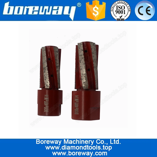 गर्म बेचने खंड ड्रम घर्षण पहिया के लिए पत्थर D20 * 40T * M14