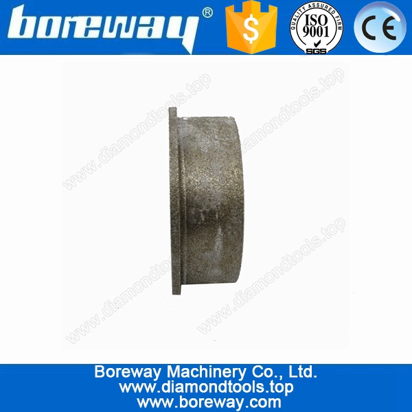 Hot Sell Vacuum Brazed CNC Profiling Wheel For Marble D67*37T*35H