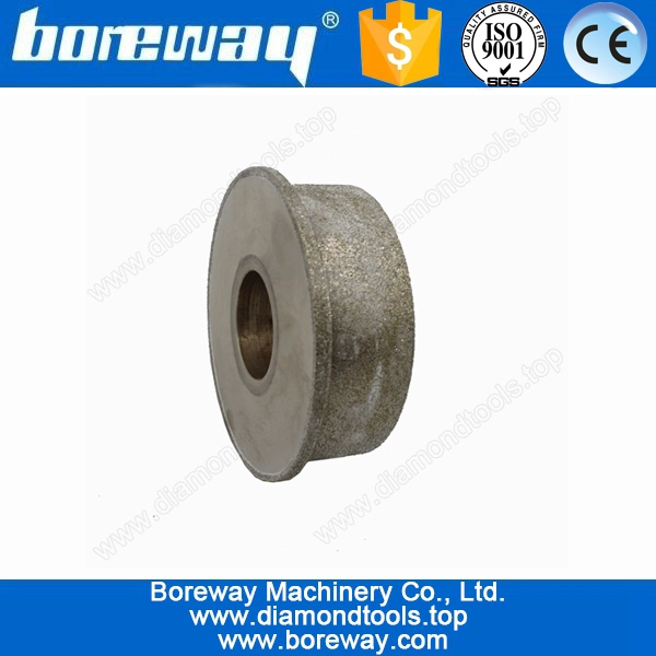 Hot Sell Vacuum Brazed CNC Profiling Wheel For Marble D67*37T*35H