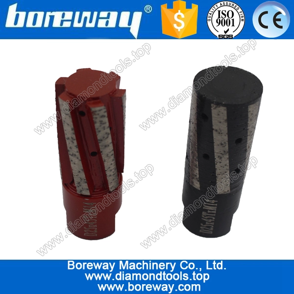 Vendita calda D25 * 45T * M14 segmentata diamantata dito per la macinazione di pietra buco